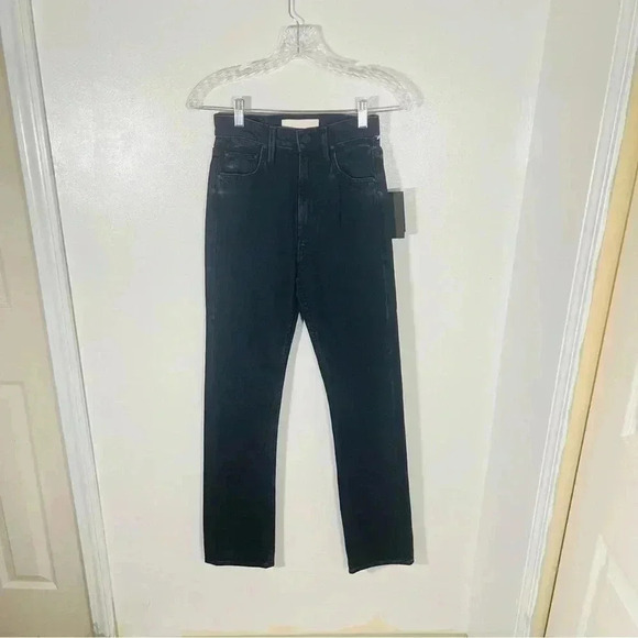 MOTHER Superior Denim High Waisted Rider Skimp Who's Sorry Now Wash - Picture 2 of 8